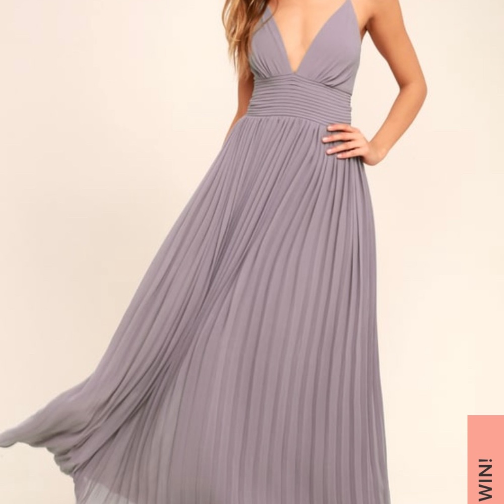Lulu’s Purple Maxi Dress